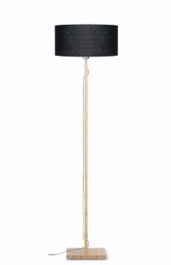 LAMPA PODŁOGOWA FUJI BAMBUSOWA PODSTAWA, LNIANY ABAŻUR, WIELE KOLORÓW	- IT'S ABOUT ROMI