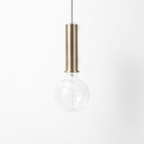 Zawieszenie Collect Socket High Brass Ferm Living 