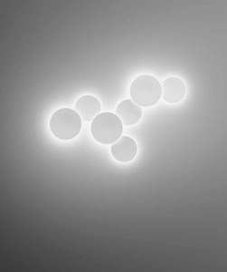 Lampa wewnętrzna ścienna Vibia Puck Wall Art
