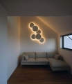 Lampa wewnętrzna ścienna Vibia Puck Wall Art