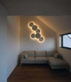 Lampa wewnętrzna ścienna Vibia Puck Wall Art