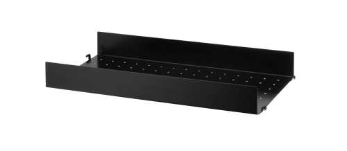 Półka perforowana a z wysokim brzegiem STRING Furniture  58 x 20 cm 