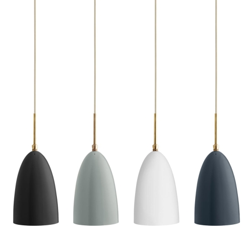 Lampa wisząca GROSSMAN GRÄSHOPPA GUBI różne kolory! black semi matt