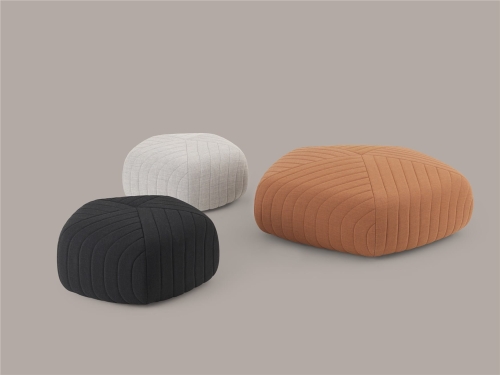 Pikowany Puf FIVE Large Muuto 