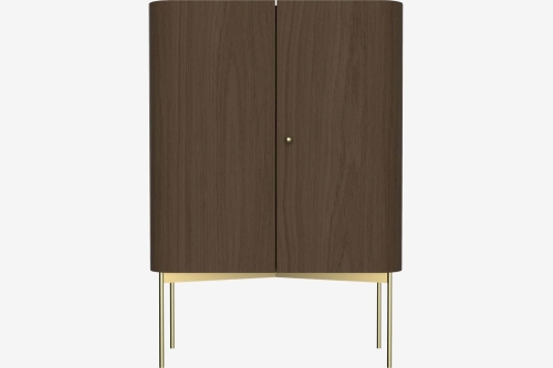 Wysoka komoda V.I.P walnut Bolia ostatnia sztuka