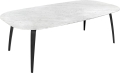Dining table elliptical - 120x230 marble Gubi różne warianty