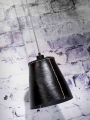 LAMPA WISZĄCA AMAZON, POJEDYNCZY ABAŻUR, CZARNA, ROZMIAR L  GOOD&MOJO