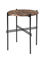 Stolik TS table S Glass / Marble średnica 40cm GUBI