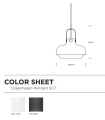 Lampa wisząca Copenhagen Pendant SC7 &Tradition 
