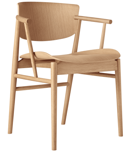 FRITZ HANSEN krzesło N01 naturalny dąb