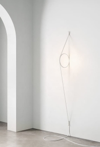 WireRing wall lamp white/white  FLOS 