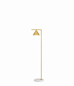  Captain Flint Floor Lamp Brushed Brass FLOS