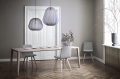 LAMPA WISZĄCA BALLOON LARGE Ø53,5 x H60 cm GREY BOLIA ostatnia  sztuka !