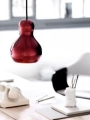 Calabash P1 lampa wisząca Fritz Hansen red OSTATNIA SZTUKA