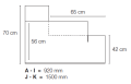 Sofa modułowa CONNECT MUUTO różne moduły