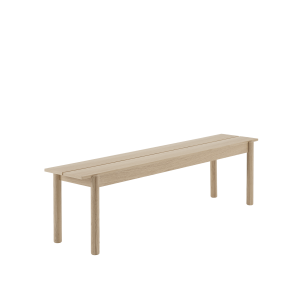 Ławka Linear 170x34cm drewniana Muuto 