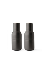 Młynek 2 szt Audo Copenhagen Bottle Grinder brązowiony mosiądz