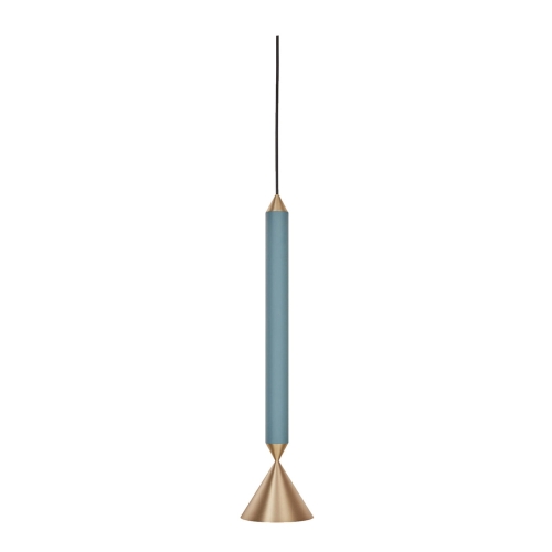 Lampa wisząca Apollo 39 deep sea/brass Pholc   