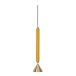 Lampa wisząca Apollo 39 honey gold/brass Pholc   
