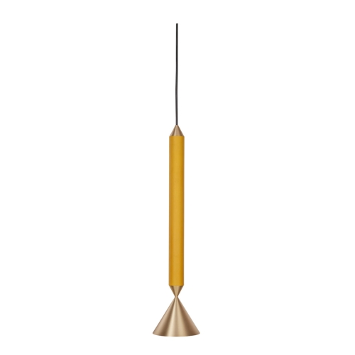 Lampa wisząca Apollo 39 honey gold/brass Pholc   