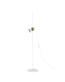 Lampa podłogowa Blend 150 matt white/brass Pholc 