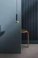 Lampa wisząca Blend 9 black/brass Pholc