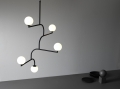 Lampa wisząca mobil 100 black Pholc