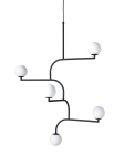 Lampa wisząca mobil 100 black Pholc