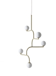 Lampa wisząca mobil 100 brass Pholc 