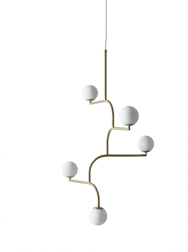 Lampa wisząca mobil 100 brass Pholc 