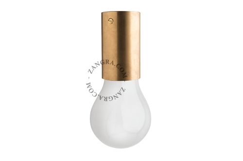 Lampa wisząca mini brass light.030.go.001 Zangra