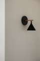 Kinkiet Cast Sconce Czarny Audo Copenhagen