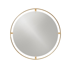 Lustro Nimbus ⌀110 Polished Brass Audo Copenhagen