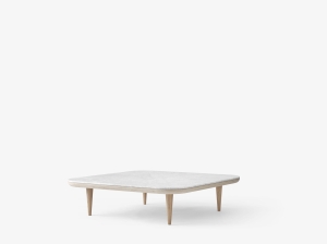 Stolik kawowy Fly SC11 white/bianco carrara &Tradition 
