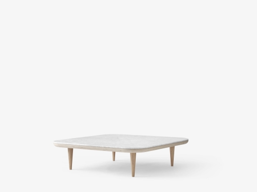 Stolik kawowy Fly SC11 white/bianco carrara &Tradition 