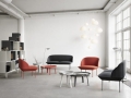 Sofa Oslo Muuto 2-osobowa ciemnoszara