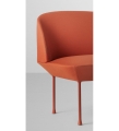 Oslo Lounge Chair Muuto fotel pomarańczowy