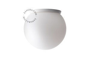 Lampa sufitowa  090 biała bauhaus  ZANGRA