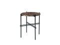 Stolik TS table S Glass / Marble średnica 40cm GUBI