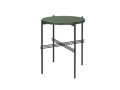 Stolik TS table S Glass / Marble średnica 40cm GUBI