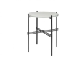 Stolik TS table S Glass / Marble średnica 40cm GUBI