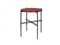 Stolik TS table S Glass / Marble średnica 40cm GUBI