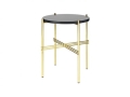 Stolik TS table S Glass / Marble średnica 40cm GUBI
