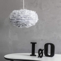 Abażur z piór Eos srednica 35cm  UMAGE różne kolory