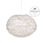 Abażur z piór Eos średnica 110cm biała UMAGE Design