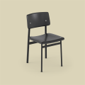 Krzesło Loft Black/Black  Muuto  
