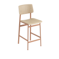 Hoker Loft 65cm Dusty Rose/Oak Muuto 