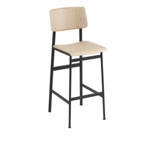 Hoker Loft 75cm Black/Oak Muuto 