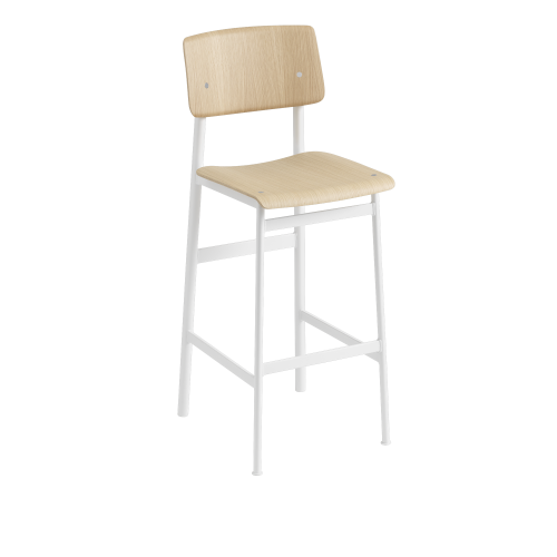 Hoker Loft 75cm White/Oak Muuto 