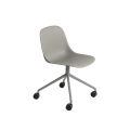 Krzesło obrotowe Fiber Swivel Grey/Grey Muuto  